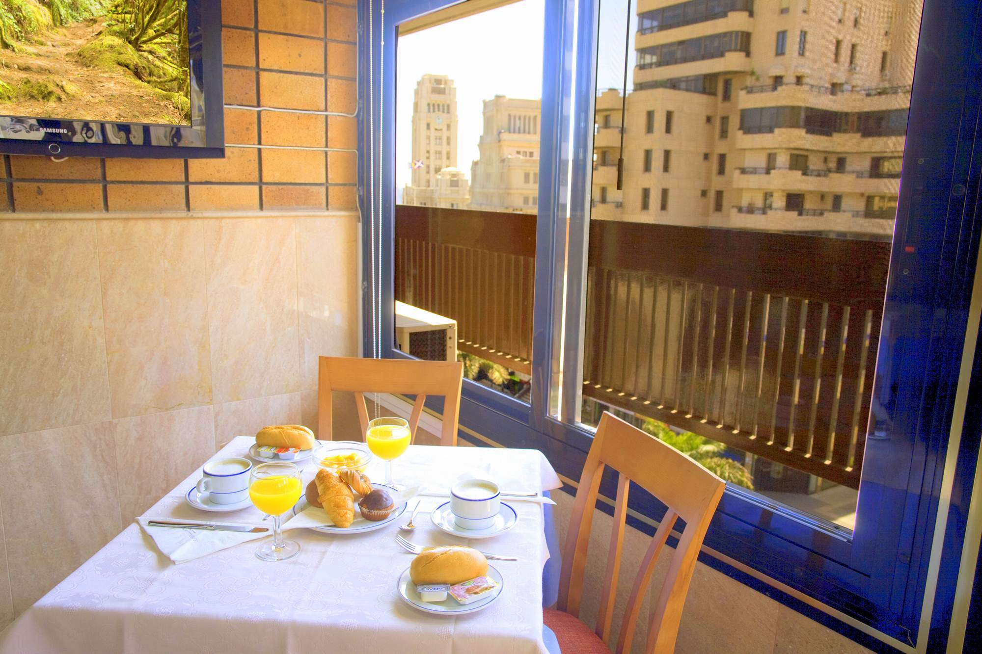 Hotel Adonis Plaza Santa Cruz de Tenerife Restaurang bild